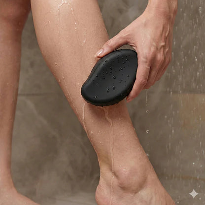 Piedra Mágica Borrador De Vello Exfoliante | Crema Hidratante de Regalo