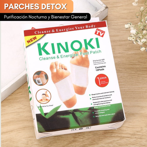 Parches DETOX KINOKI | Despierta más liviano y renovado cada mañana