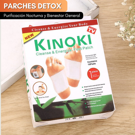 Parches DETOX KINOKI | Despierta más liviano y renovado cada mañana