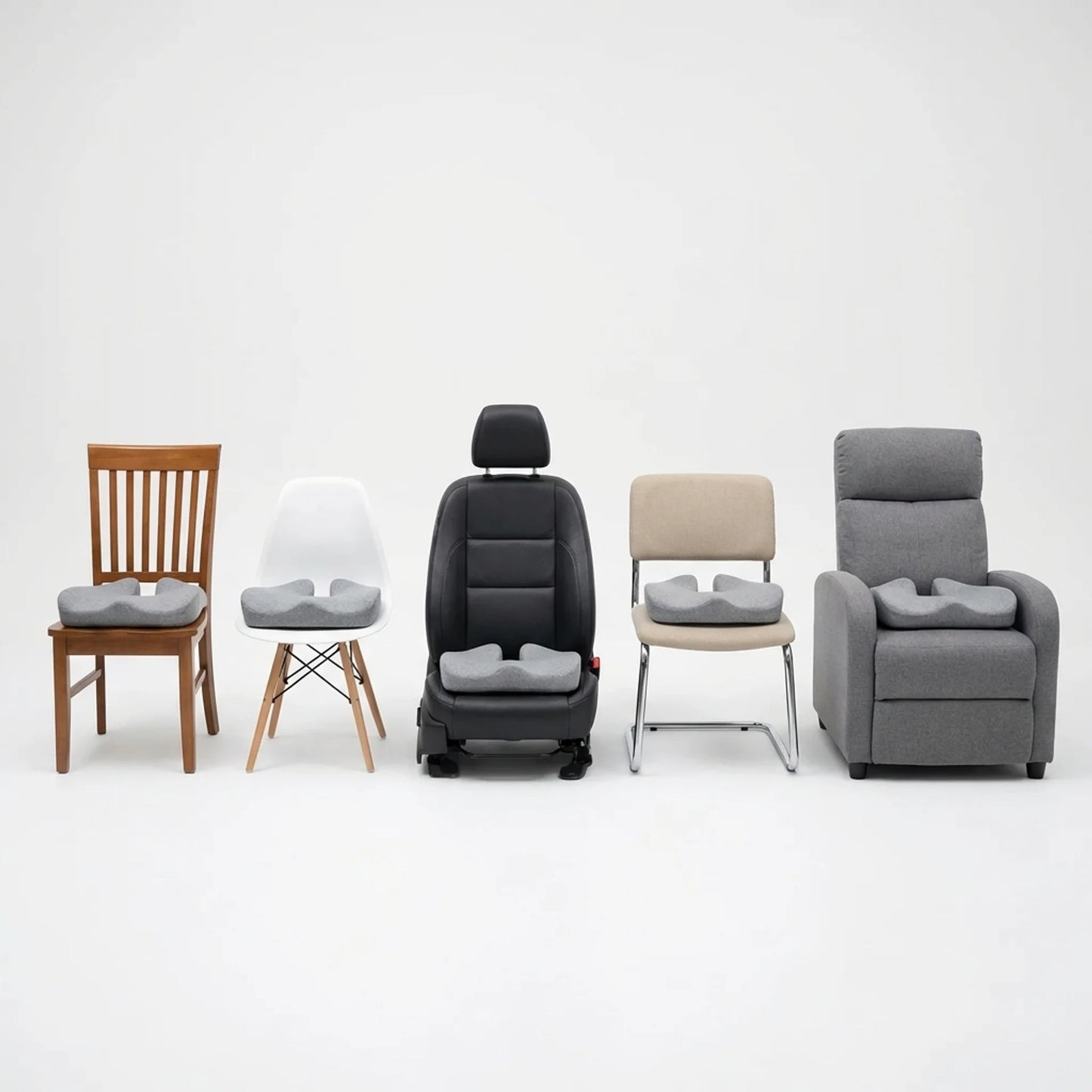 Almohadón Ortopédico Jinos | Alivio del dolor de espalda y coxis desde el primer uso